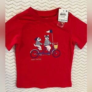 First Impressions 12 month shirt, new!